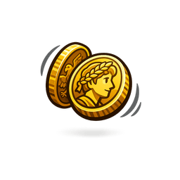 Coin toss icon
